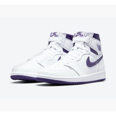 Air Jordan 1 High OG Court Purple Women's Basketball Shoes CD0461-151