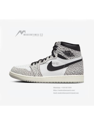 Air Jordan 1 High OG Elephant Print DZ5485-052 - Unique Elephant Print Design, Classic Stylish Silhouette