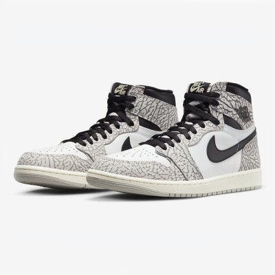 Air Jordan 1 High OG Elephant Print DZ5485-052 - Unique Elephant Print Design, Classic Stylish Silhouette