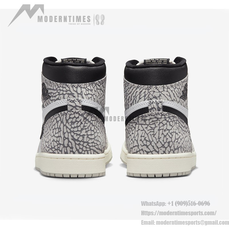 Air Jordan 1 High OG Elephant Print DZ5485-052 with Unique Elephant Print Design