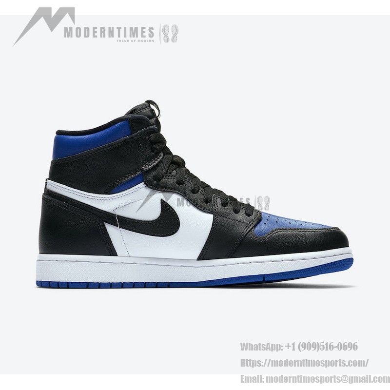 Air Jordan 1 High OG "Game Royal Toe" 555088-041 Limited Edition Basketball Shoes