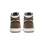 AJ1 Nike Air Jordan 1 Retro High OG GS Dark Mocha Top View