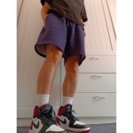 Air Jordan 1 Retro High OG Black Toe Men's Shoes Side View