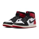 Air Jordan 1 Retro High OG Black Toe Men's Shoes Side View