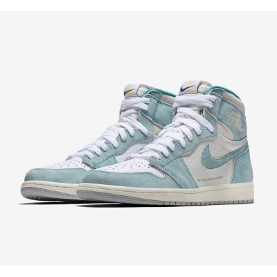 Air Jordan 1 High OG Turbo Green 555088-311 - Premium Retro High-Top Sneakers