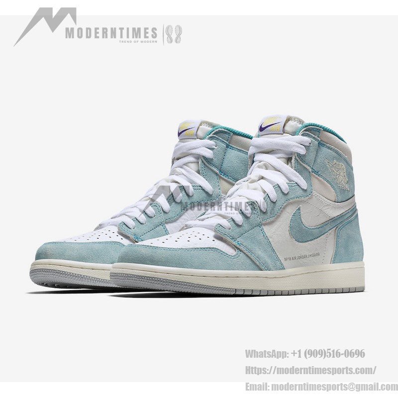 Air Jordan 1 Turbo Green Retro High-Top Sneakers