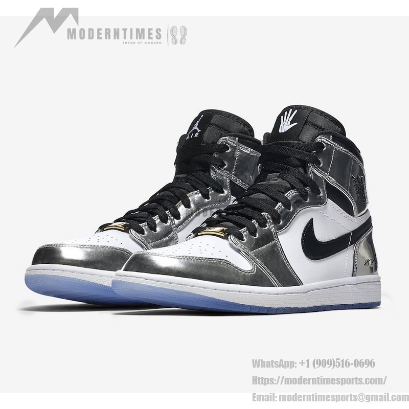 Air Jordan 1 High OG 'Pass The Torch' Kawhi Leonard AQ7476-016 with Reflective Silver and Black Accents