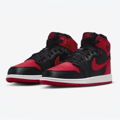 Air Jordan 1 High OG WMNS “Satin Bred” Women's Basketball Shoes FD4810-061