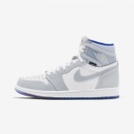 Air Jordan 1 High Zoom White Black Orange High-Top Basketball Shoes