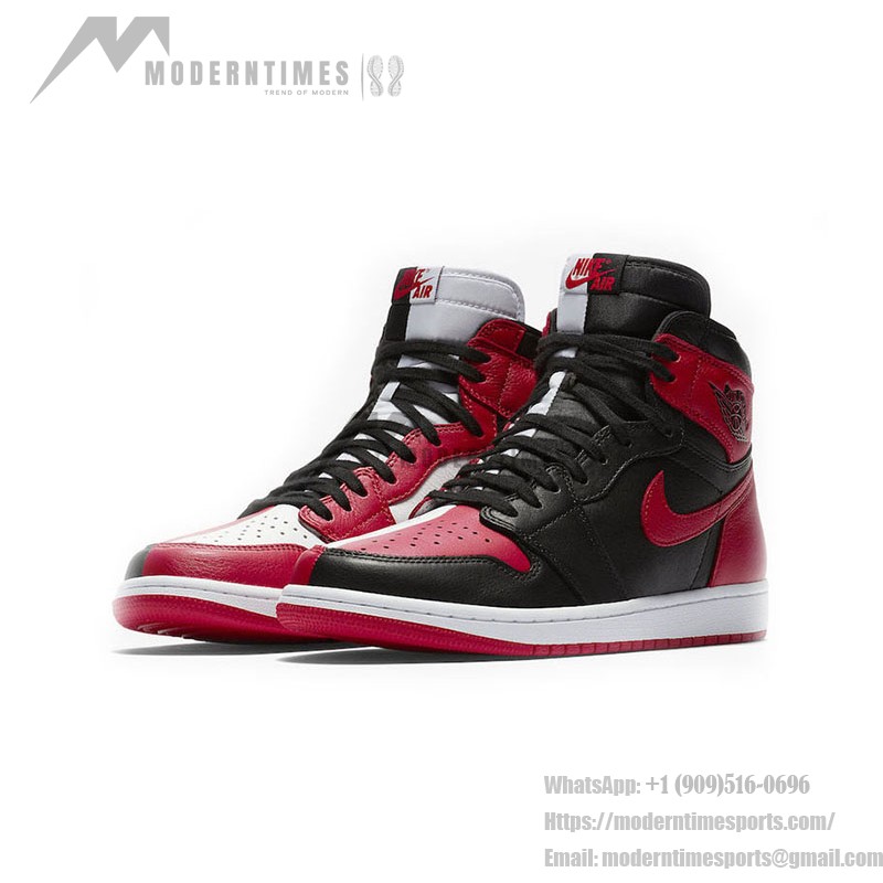 Air Jordan 1 Retro High OG “Homage to Home” Black Red White High-Top Basketball Shoes