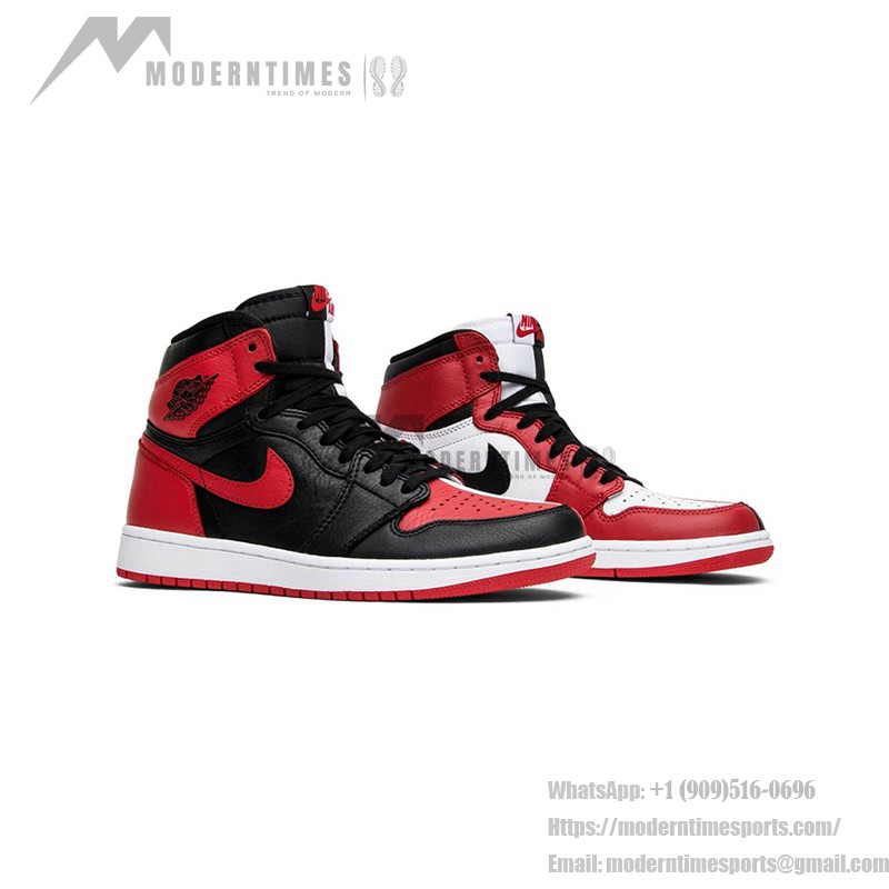 Air Jordan 1 Retro High OG “Homage to Home” Black Red White High-Top Basketball Shoes