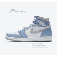 Air Jordan 1 High OG Hyper Royal 555088-402 - Classic Light Blue and Grey Design