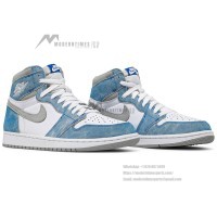 Air Jordan 1 High OG Hyper Royal 555088-402 - Classic Light Blue and Grey Design