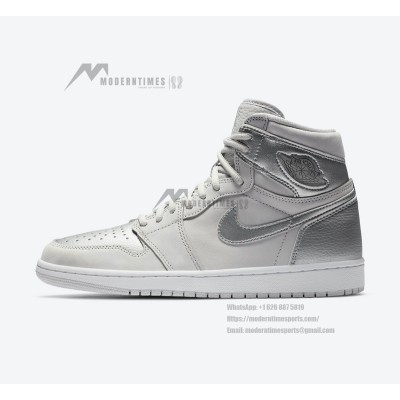 Air Jordan 1 High OG "Japan Metallic Silver" DA0382-029 - 限定版アイコニックスニーカー