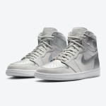 Air Jordan 1 High OG "Japan Metallic Silver" DA0382-029 Limited Edition Sneakers