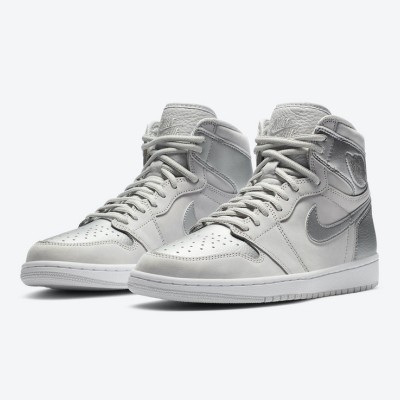 Air Jordan 1 High OG "Japan Metallic Silver" DA0382-029 - Limited Edition Iconic Sneakers