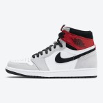 Air Jordan 1 High OG Light Smoke Grey 555088-126 in Classic and Elegant Grey Design