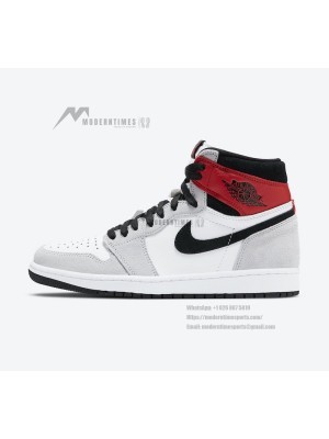 Air Jordan 1 High OG Light Smoke Grey 555088-126 - Classic and Elegant Grey Design