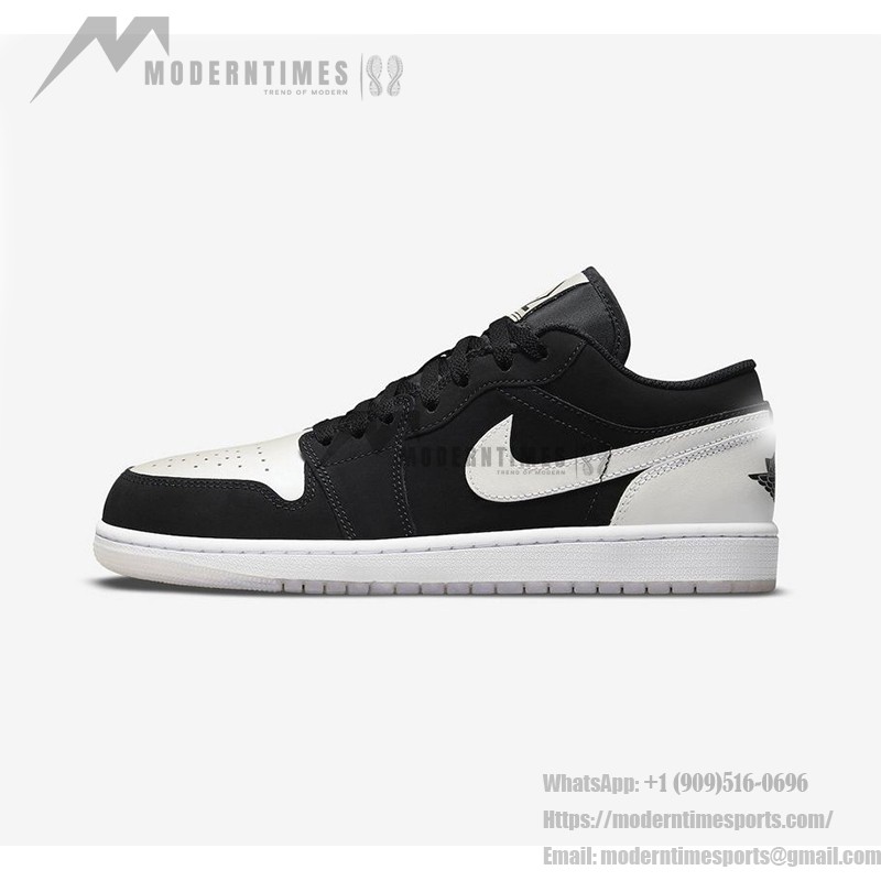 Air Jordan 1 Low Black & White DH6931-001 Streetwear Sneakers