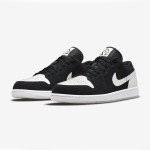 Air Jordan 1 Low Black & White DH6931-001 Streetwear Sneakers