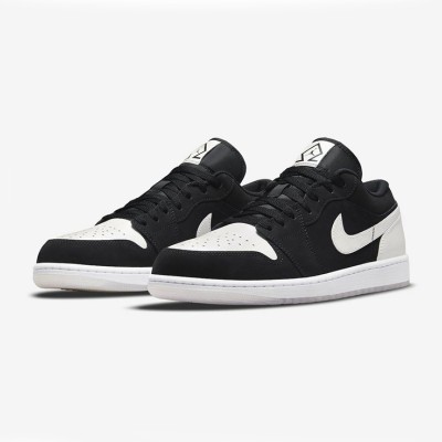 Exclusive Air Jordan 1 Low Black & White - Essential Streetwear Sneakers - Model DH6931-001