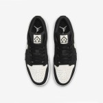 Air Jordan 1 Low Black & White DH6931-001 Streetwear Sneakers