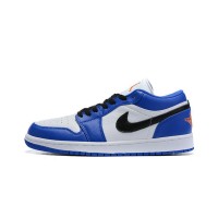 Air Jordan 1 Low Code 553558-401 - Classic Blue Design with Modern Comfort