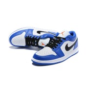 Air Jordan 1 Low Code 553558-401 - Classic Blue Design with Modern Comfort