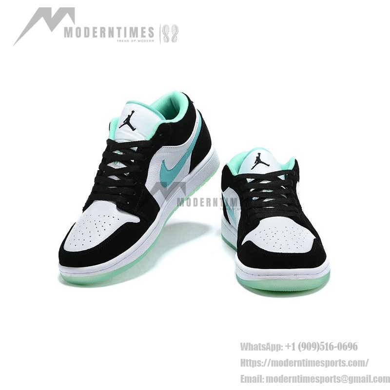 Air Jordan 1 Low CQ9828-131 화이트/블랙 스니커즈 로우탑 디자인