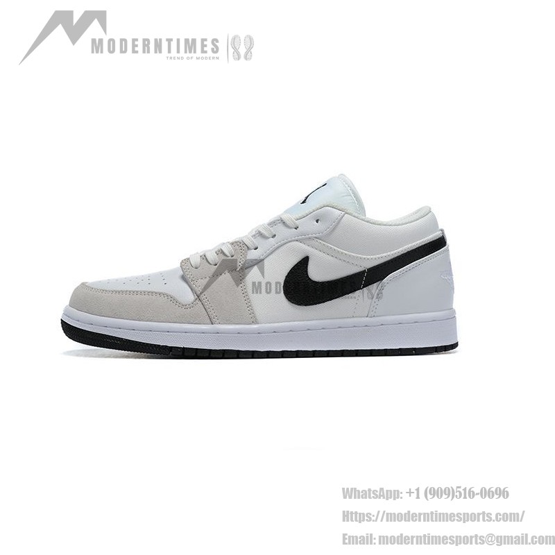 Air Jordan 1 Low DC3533-100 White/Multi-Color Sneakers Low-Top Design