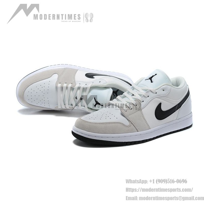 Air Jordan 1 Low DC3533-100 White/Multi-Color Sneakers Low-Top Design