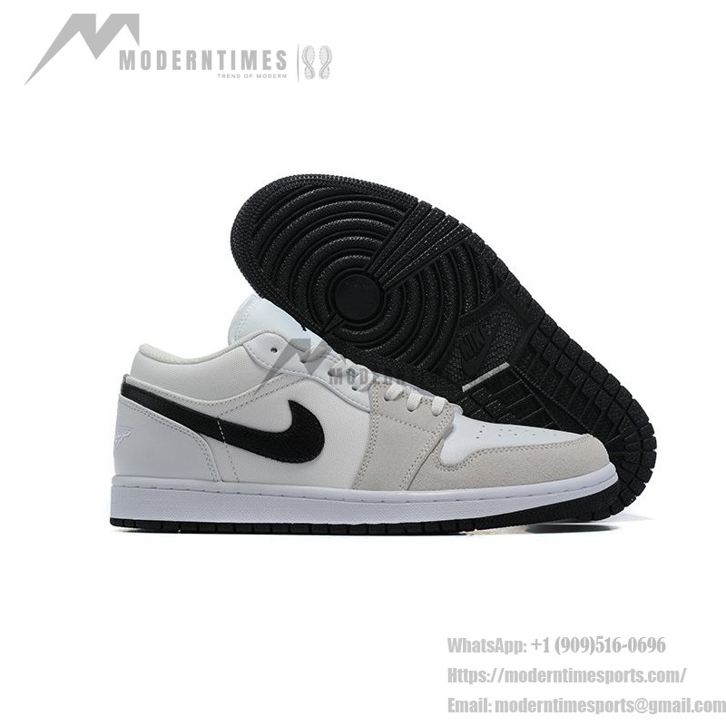 Air Jordan 1 Low DC3533-100 White/Multi-Color Sneakers Low-Top Design