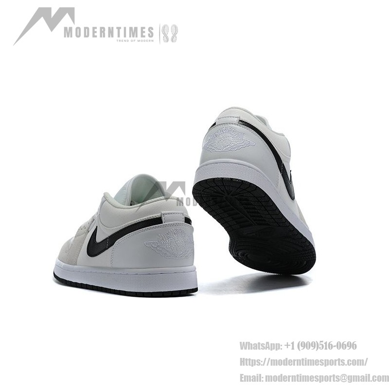 Air Jordan 1 Low DC3533-100 White/Multi-Color Sneakers Low-Top Design