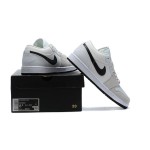 Air Jordan 1 Low DC3533-100 White/Multi-Color Sneakers Low-Top Design