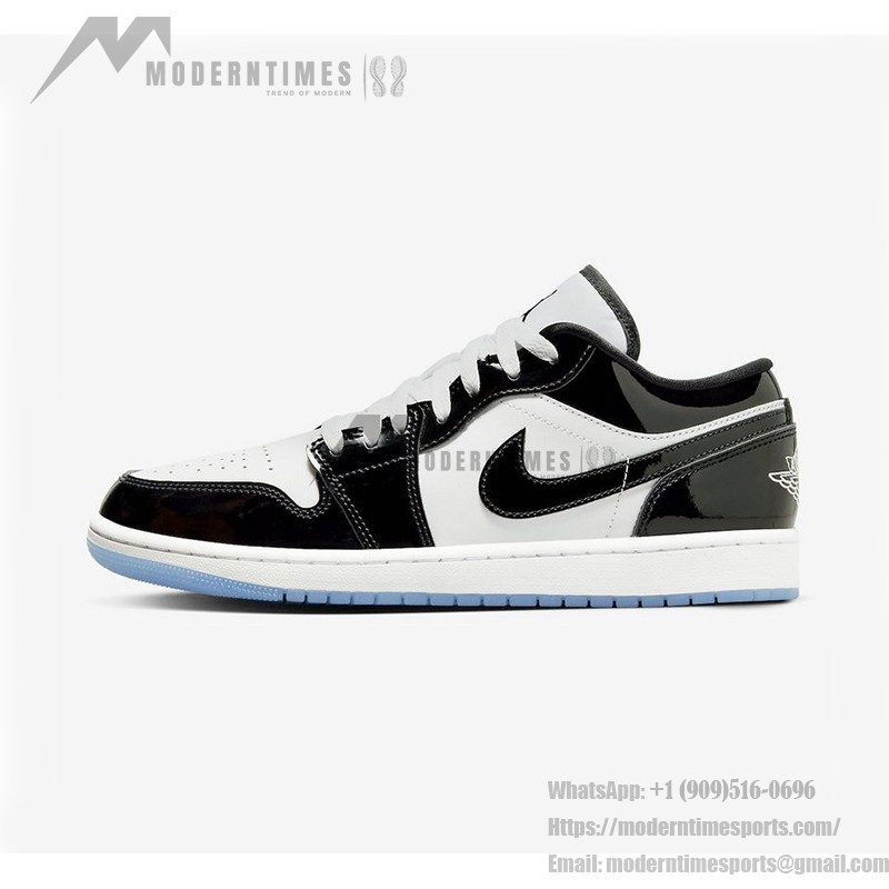 Air Jordan 1 Low Concord Black White Sneaker DV1309-100