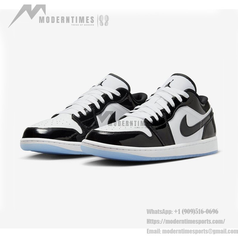 Air Jordan 1 Low Concord Black White Sneaker DV1309-100