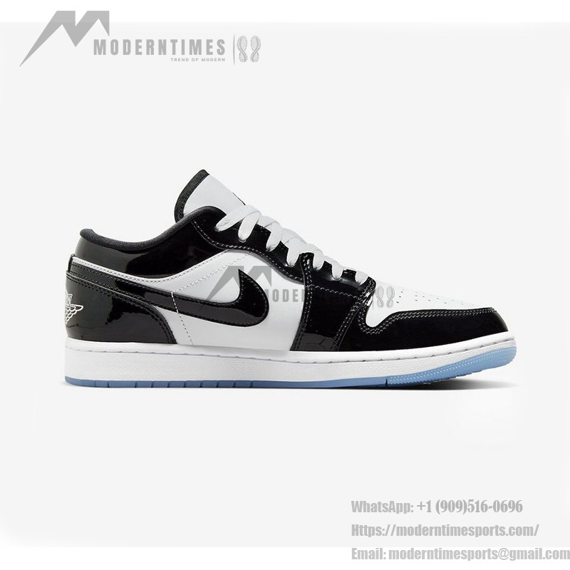 Air Jordan 1 Low Concord Black White Sneaker DV1309-100