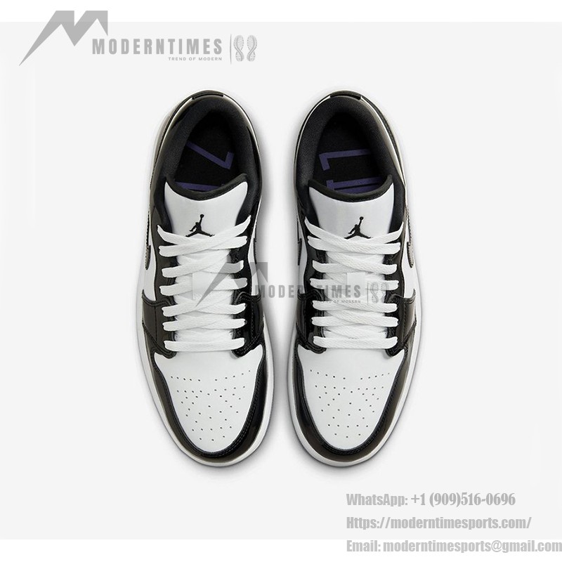 Air Jordan 1 Low Concord Black White Sneaker DV1309-100