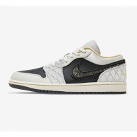 클래식한 블랙 Air Jordan 1 Low DV1762-001 | 스타일리시하고 내구성 있는 프리미엄 로우탑 스니커즈