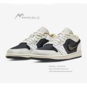 Classic Black Air Jordan 1 Low DV1762-001 | Stylish and Durable Premium Low-Top Sneakers