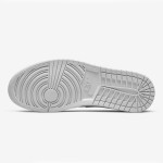 Air Jordan 1 Low Craft “Inside Out” DN1635-100 White/Reverse Design Sneakers Low-Top Style