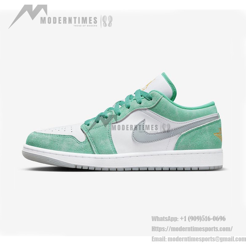 Air Jordan 1 Low New Emerald green sneakers model DN3705-301