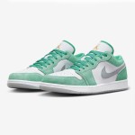 Air Jordan 1 Low New Emerald green sneakers model DN3705-301