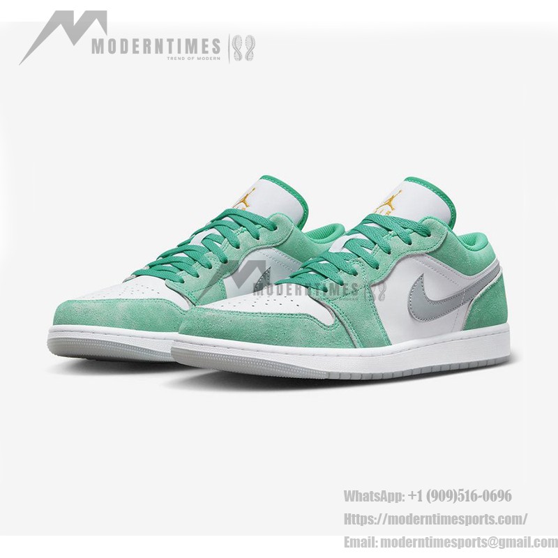 Air Jordan 1 Low New Emerald green sneakers model DN3705-301