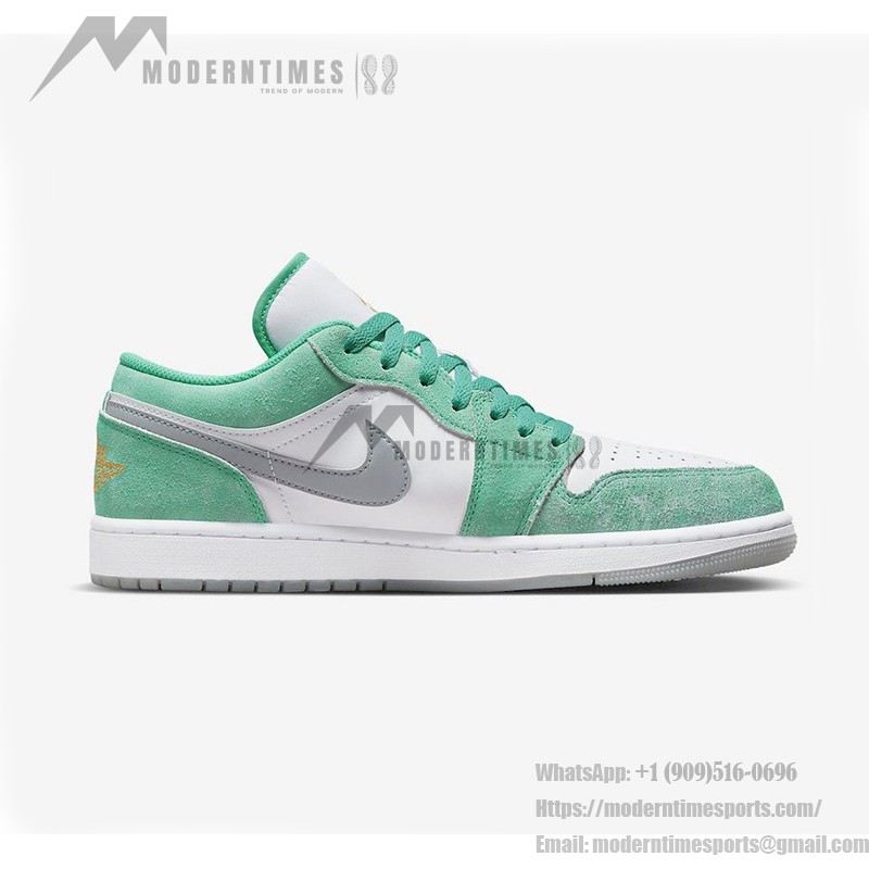 Air Jordan 1 Low New Emerald green sneakers model DN3705-301