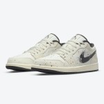 Air Jordan 1 Low Paint Splatter DM3528-100 side view