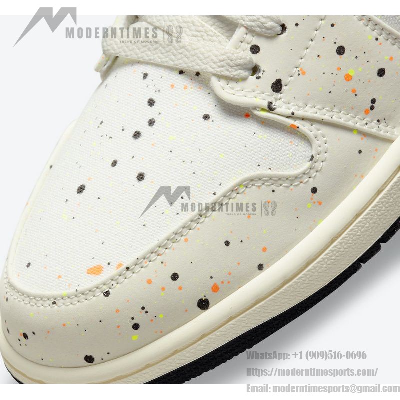 Air Jordan 1 Low Paint Splatter DM3528-100 side view