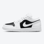 Air Jordan 1 Low 'Panda' DC0774-100 - Black and White Sneakers