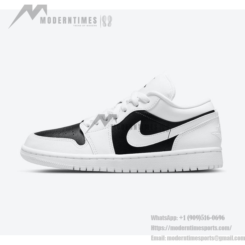 Air Jordan 1 Low 'Panda' DC0774-100 - Black and White Sneakers