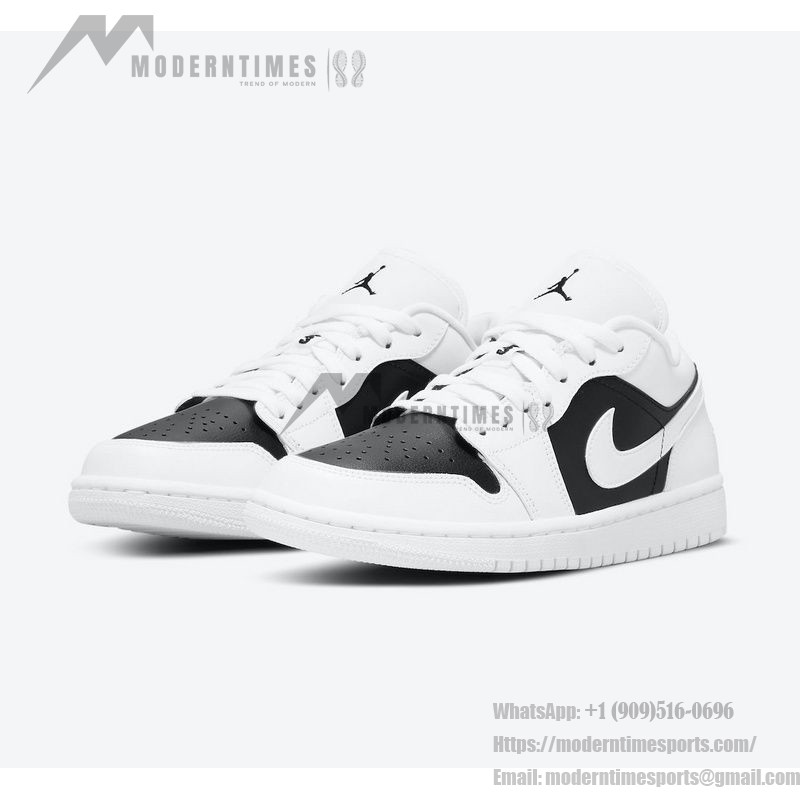 Air Jordan 1 Low 'Panda' DC0774-100 - Black and White Sneakers